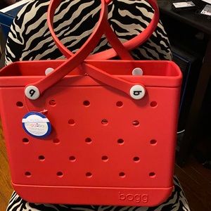 Red baby bogg bag NWT.